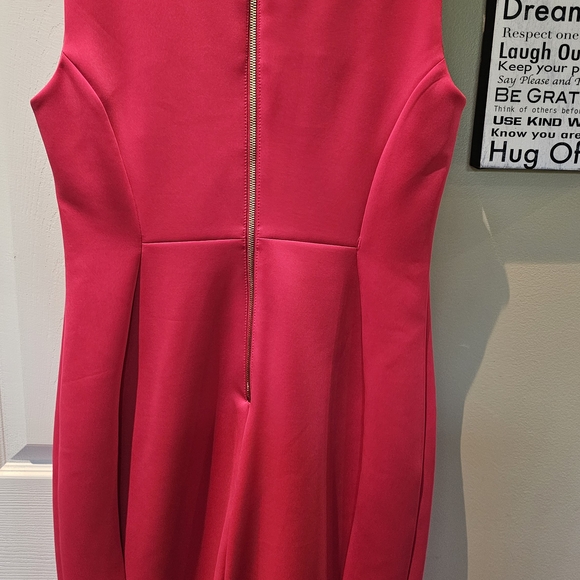 Calvin Klein Vibrant Pink Mini Dress - Picture 2 of 3